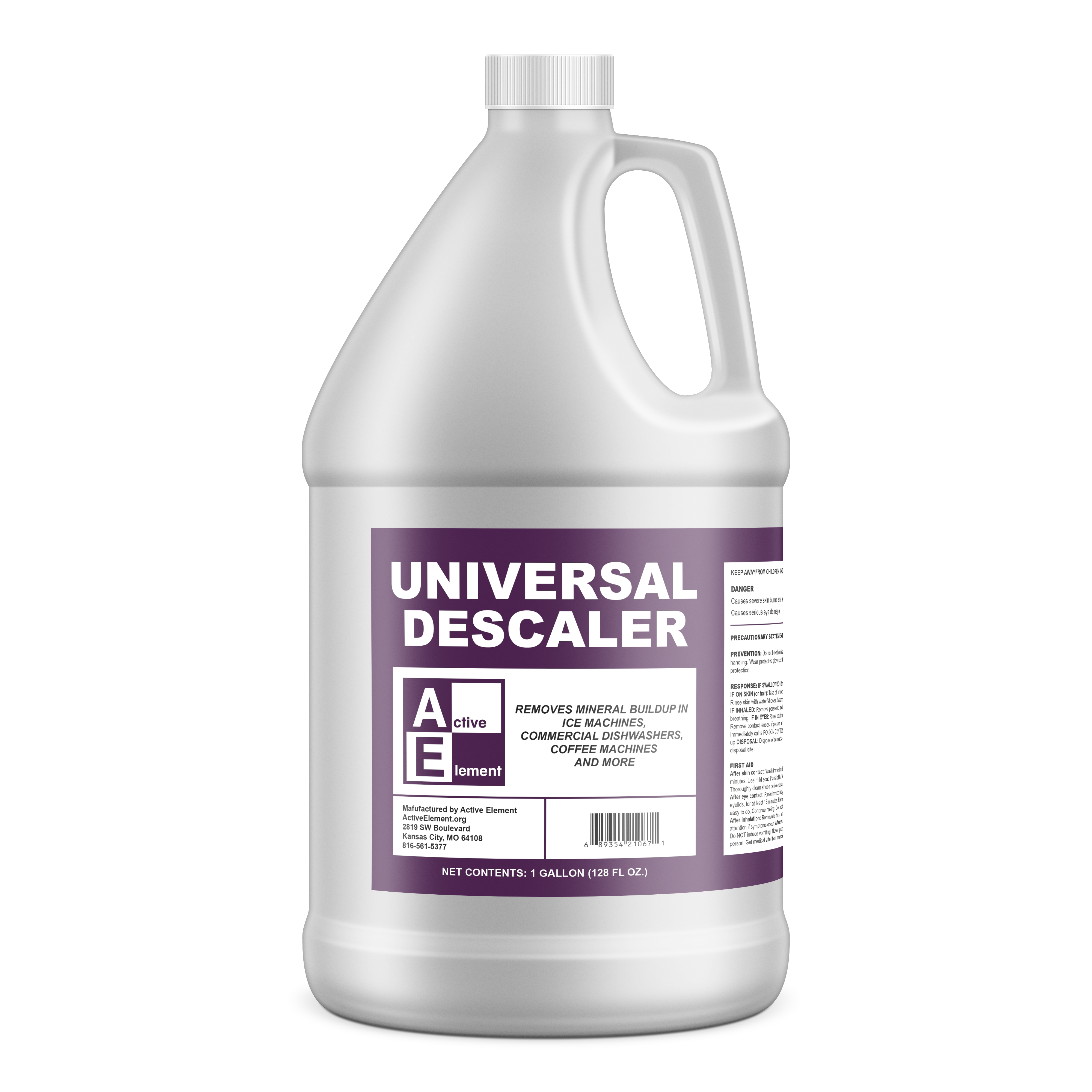 Essential Values Ice Machine Cleaner and Descaler Universal