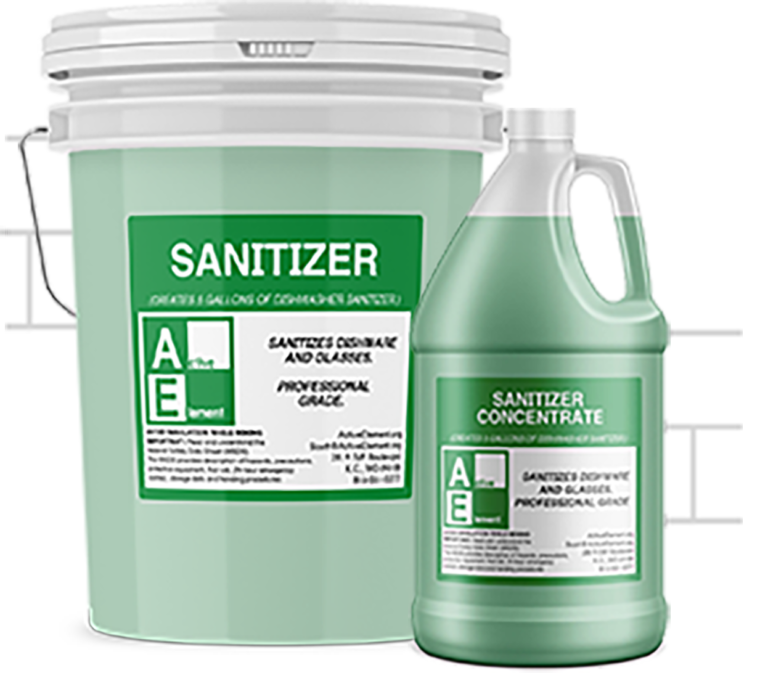 Active Element Commercial Dishwasher Detergent Concentrate