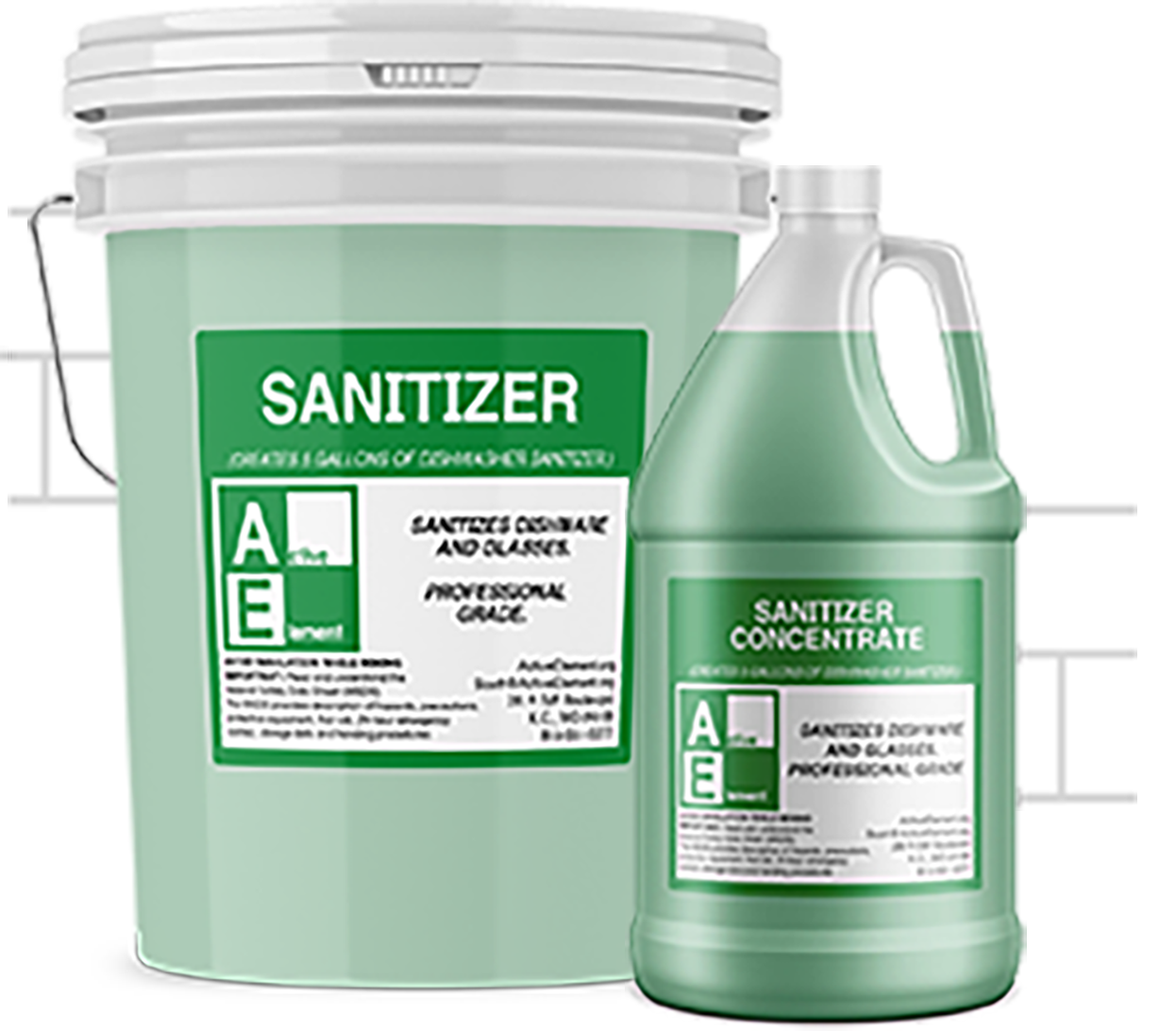 Active Element Commercial Dishwasher Detergent Concentrate