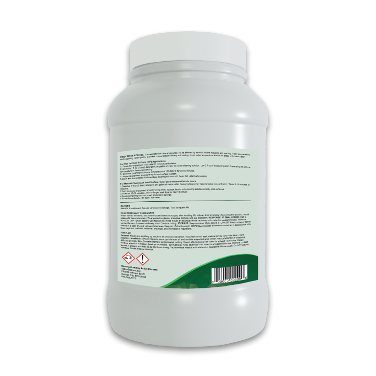 Brewery Detergent, Active Element, HighAlkaline Concentrated Powder